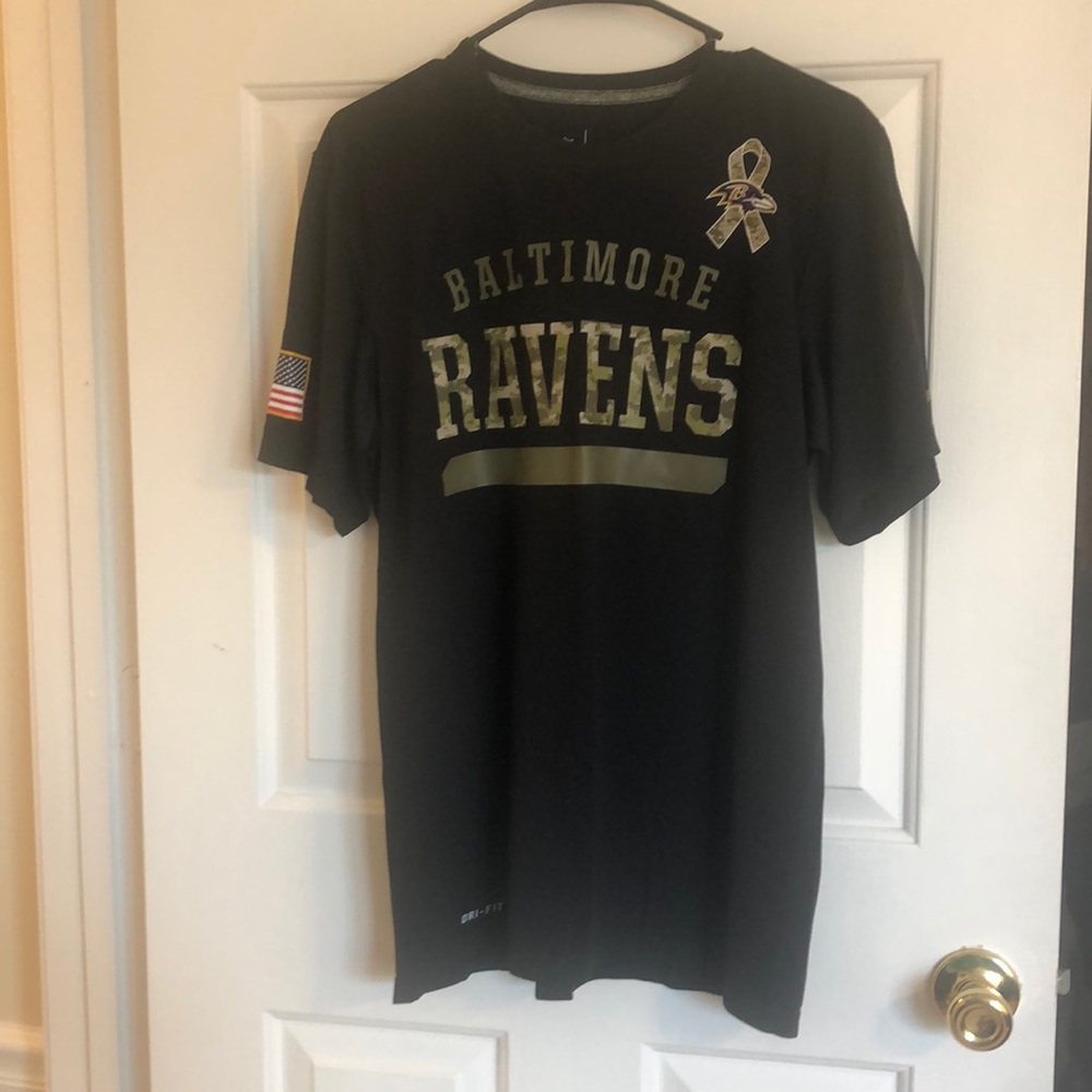 Baltimore Ravens salute to service tee
